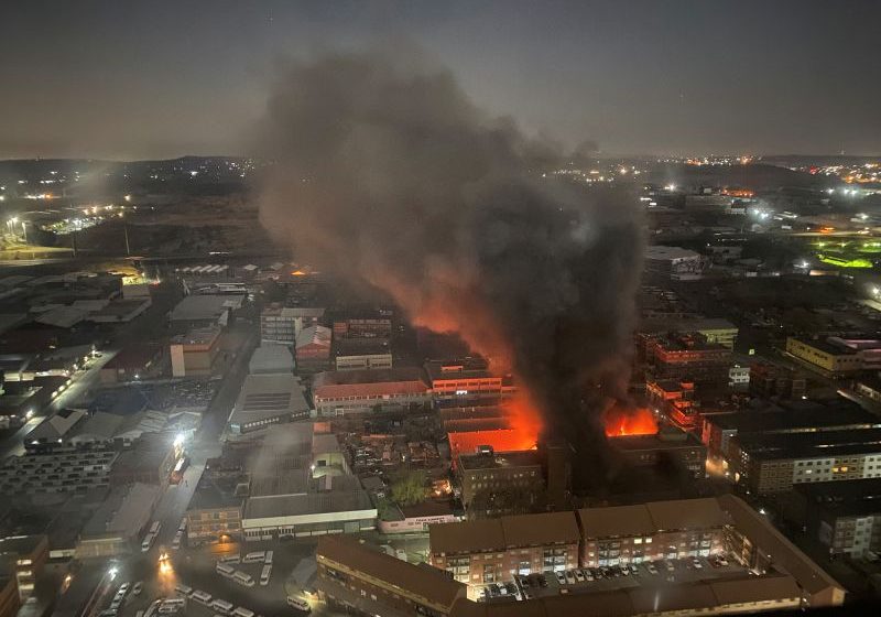  South African police arrest suspect in connection with building fire that killed 77