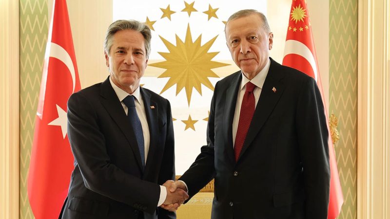  Blinken meets with Turkey’s Erdogan as Middle East tensions escalate