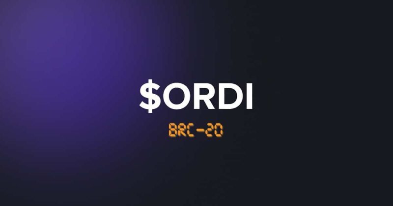  Is ORDI Price Going to Zero? ORDI Price Suddenly Drops as New Bitcoin Mining Protocol Goes Viral
