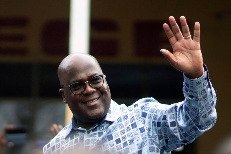 Democratic Republic of Congo President Tshisekedi re-elected after contested poll