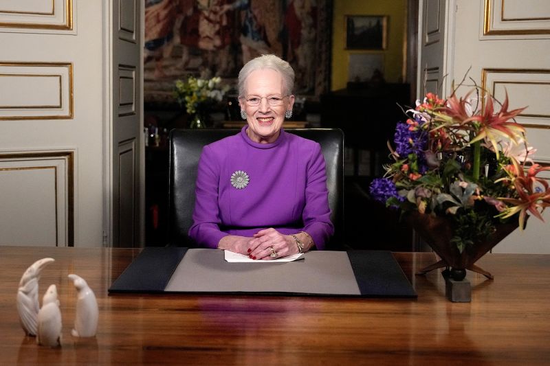  Danish Queen Margrethe announces surprise abdication after 52 years on the throne