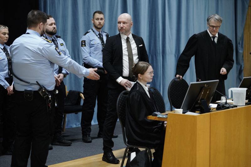  Mass killer Breivik sues Norway in bid to end prison isolation
