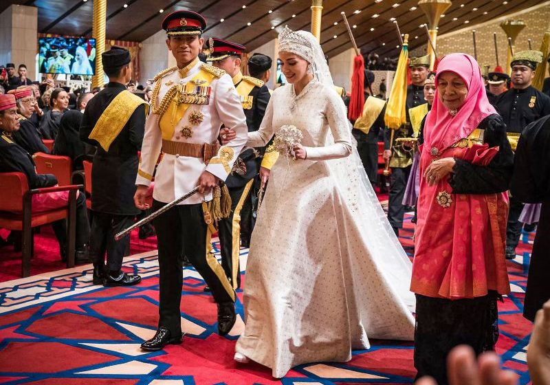  Brunei comes to a standstill for royal wedding of Prince Abdul Mateen