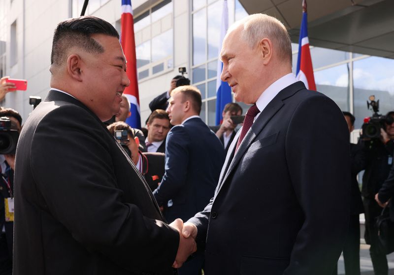 Putin gifts car to Kim Jong Un in sign of ‘special personal relations,’ North Korean state media reports