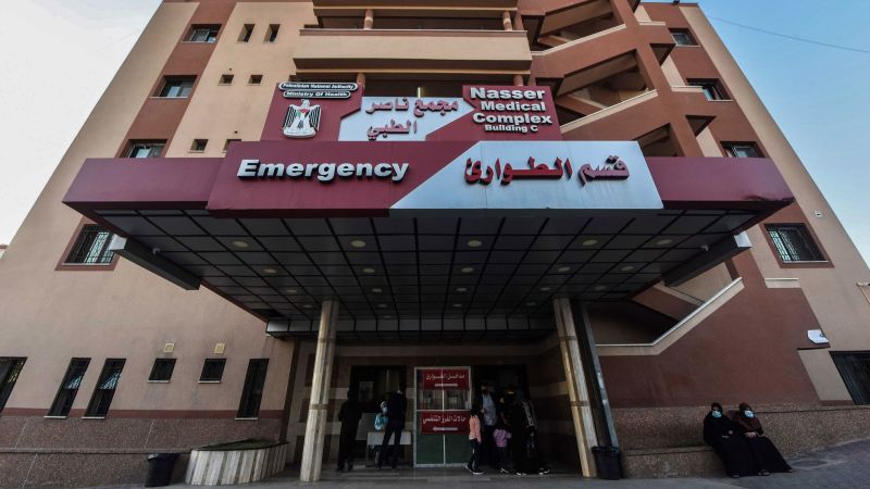  Doctors forced to strip in cold at Gaza’s Nasser hospital, witness says, as IDF announces arrest of Hamas militants there