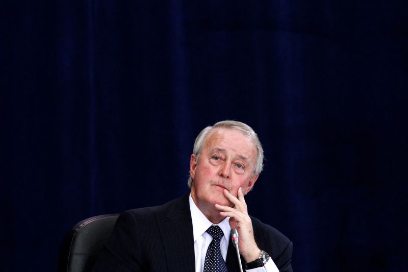  Former Canadian Prime Minister Brian Mulroney dies at 84, according to media reports