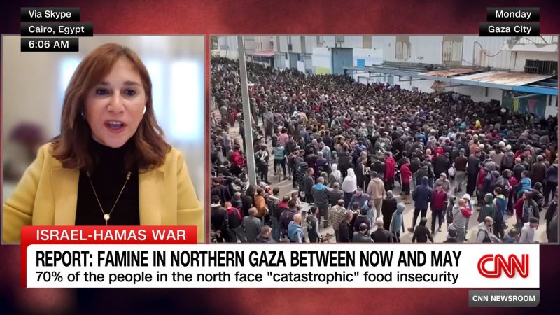  Famine in northern Gaza is imminent as more than 1 million people face ‘catastrophic’ levels of hunger, new report warns