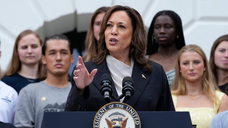  Harris edging Trump in new poll conducted after Biden’s withdrawal