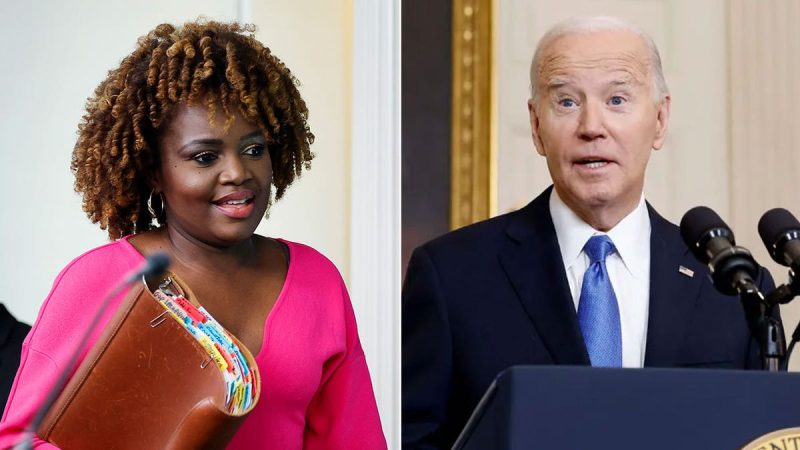  Karine Jean-Pierre praises Biden’s decision to exit 2024 race as ‘selfless act’